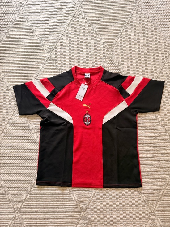 Puma Other - Puma Men's AC Milan Short-Sleeve lifestyle T-shirt in Red, Black & White